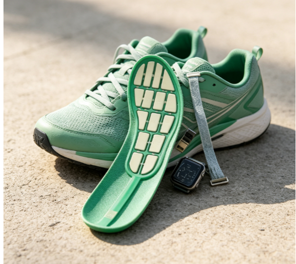 Smart Insole Pressure - インテリジェントな足圧センサー、スポーツランニング歩行分析用フレキシブル力感知キット、圧力点検出スマートインソール