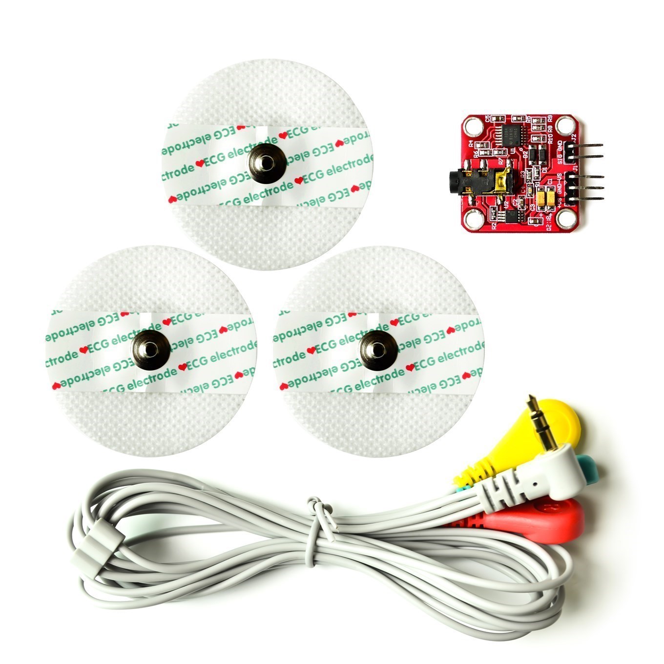 Muscle Sensor Emg - 筋肉信号センサー Emg センサーコントローラーは筋肉活動を検出 Arduino 用ウェアラブルデバイス用開発ボード