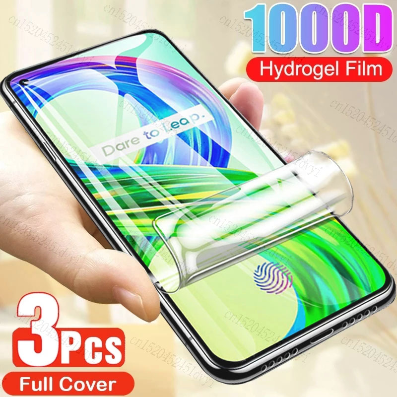 Realme Gt 6 - ヒドロゲルフィルムプロテクター,Realme 8, 7, 7i, 7, 6s,