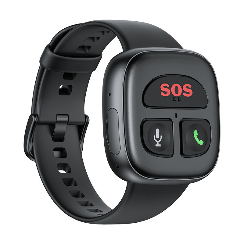 Fall Detection Watch - 4Gインテリジェント紛失防止GPS測位高齢者転倒防止健康検知機能付き高齢者向けボタン式電話腕時計
