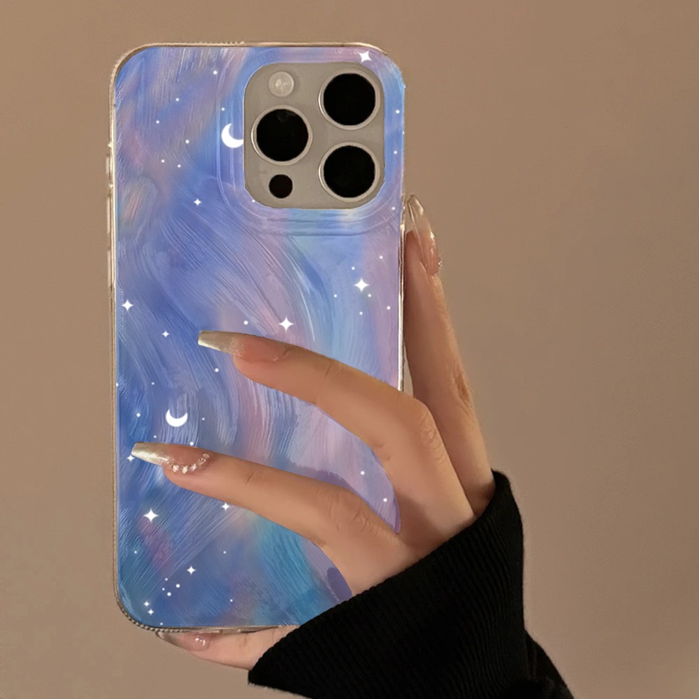 Xiaomi Redmi Note 13 - ファッショングリッタースターリーグラデーションフォンケース Xiaomi Redmi Note 10 11