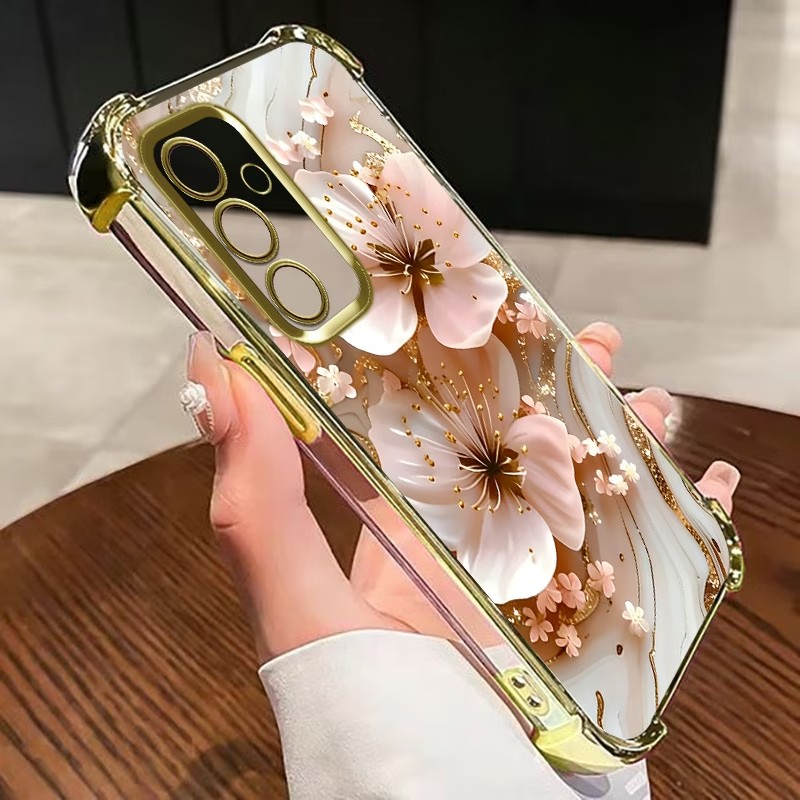電気メッキフラワークリアスマホケース Samsung Gal - Samsung Galaxy S24 のレビューと価格