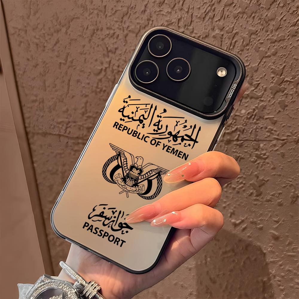 Y-Yemenパスポート風iPhoneケース iPhone  - Apple Iphone 15 のレビューと価格