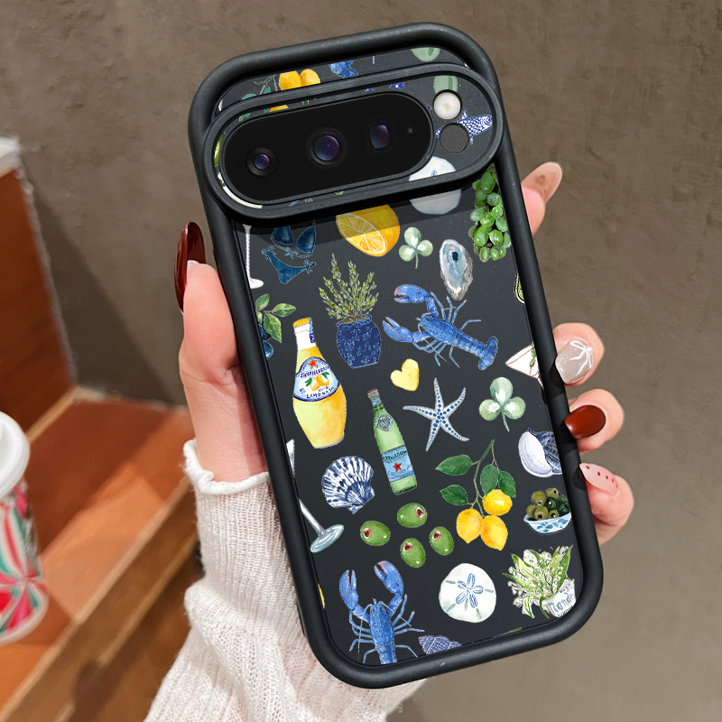 海のクジラ柄TPUスマホケース Google Pixel 1 - Google Pixel 9 Pro のレビューと価格