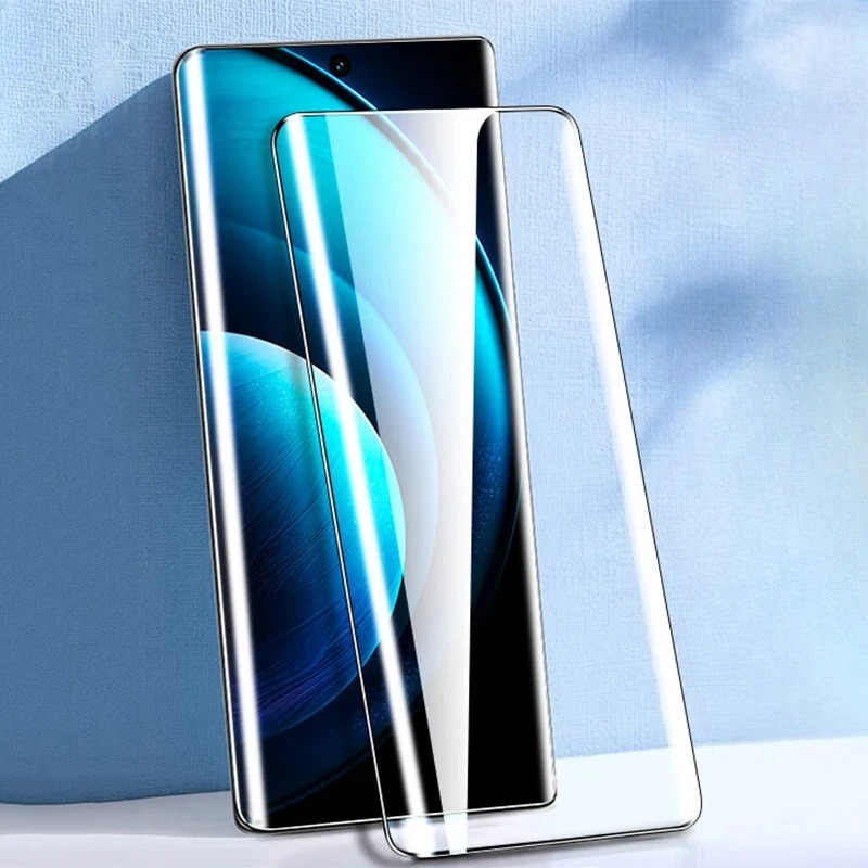 3D湾曲強化ガラススクリーンプロテクター,フルグルー,Viv - Vivo V40 のレビューと価格