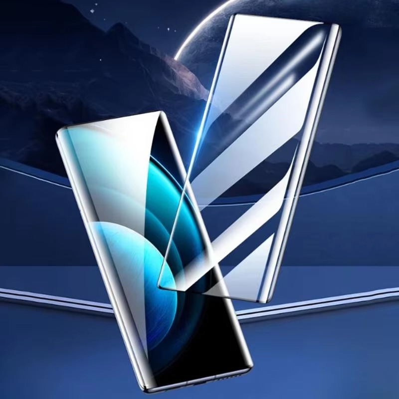 3D湾曲強化ガラススクリーンプロテクター,フルグルー,Viv - Vivo V40 のレビューと価格